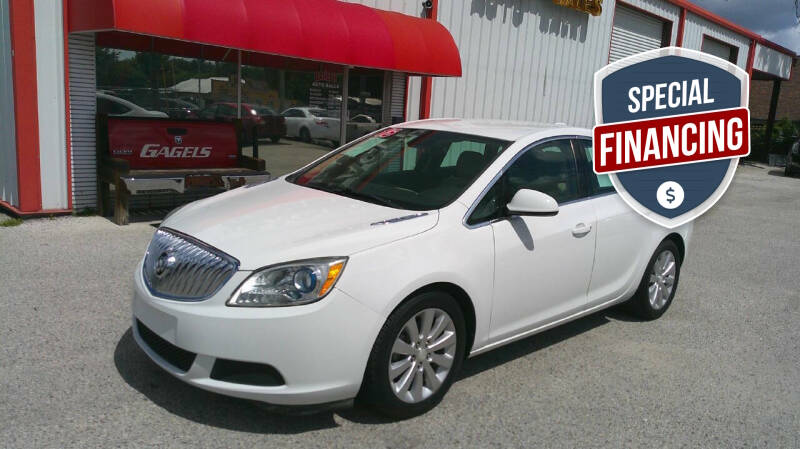 White 2015 Buick Verano Base Base 4dr Sedan 1