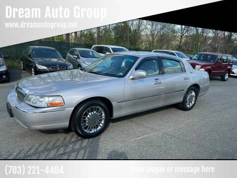 2008 Lincoln Town Car for sale at Dream Auto Group in Dumfries VA