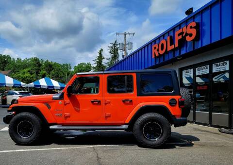 2019 Jeep Wrangler Unlimited for sale at Rolfs Auto Sales in Summit NJ