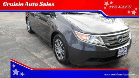 2013 Honda Odyssey for sale at Cruisin Auto Sales in Appleton WI