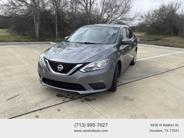 2016 Nissan Sentra for sale at CAREFULL AUTO CARE in Houston, TX