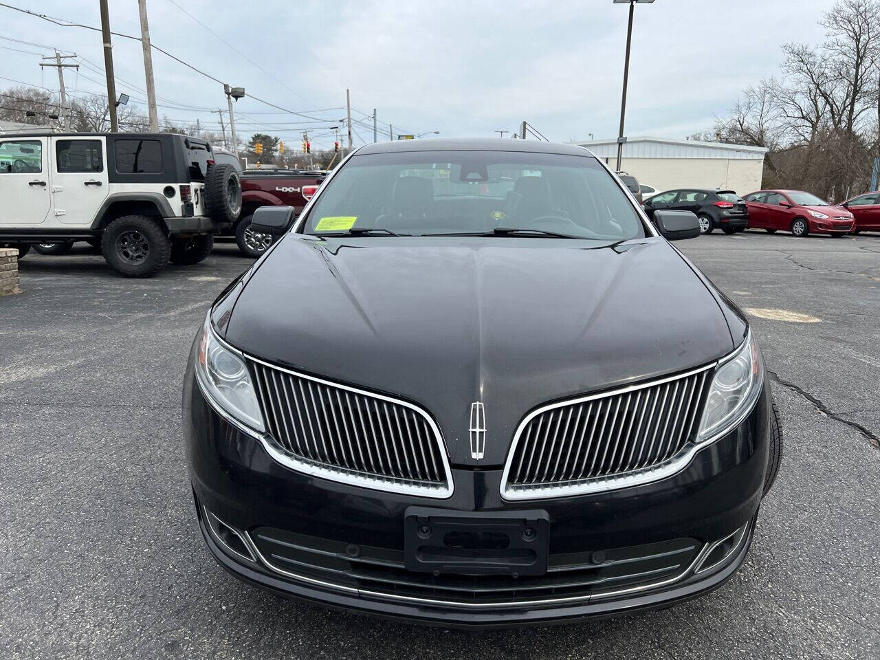 Black 2016 Lincoln MKS Base 4dr Sedan 2