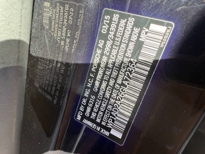 2016 Porsche Cayenne GTS