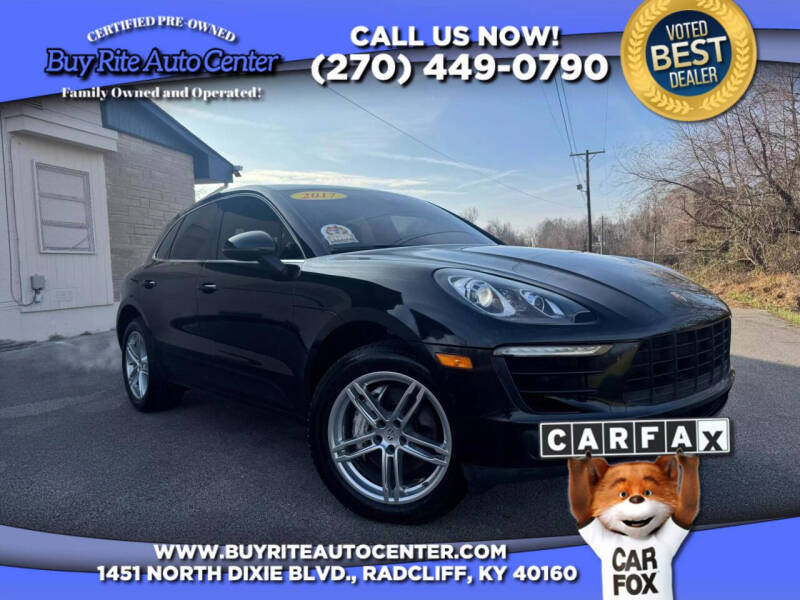 2017 Porsche Macan for sale at Buy Rite Auto Center in Radcliff KY