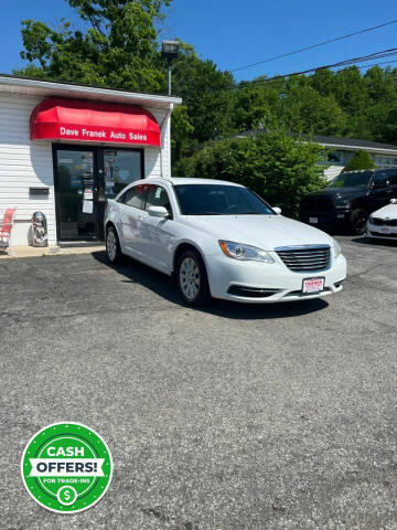 2014 Chrysler 200 for sale at Dave Franek Automotive in Wantage NJ