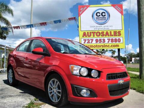 2013 Chevrolet Sonic for sale at CC Motors in Clearwater FL