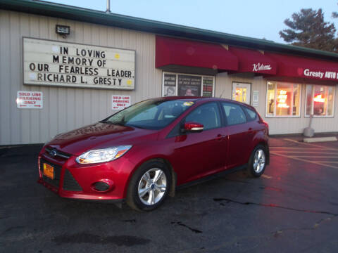 2014 Ford Focus for sale at GRESTY AUTO SALES in Loves Park IL