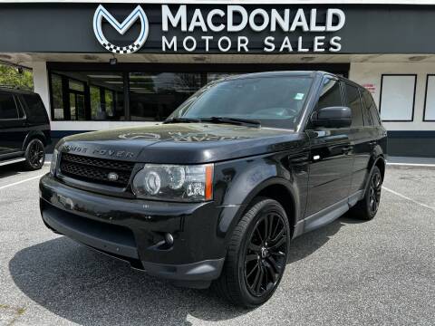 2013 Land Rover Range Rover Sport for sale at MacDonald Motor Sales in High Point NC