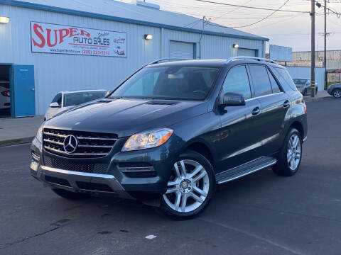 2015 Mercedes-Benz M-Class for sale at SUPER AUTO SALES STOCKTON in Stockton CA