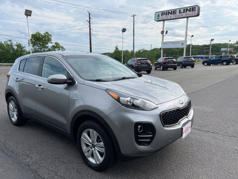 2019 Kia Sportage for sale at Pine Line Auto in Olyphant PA