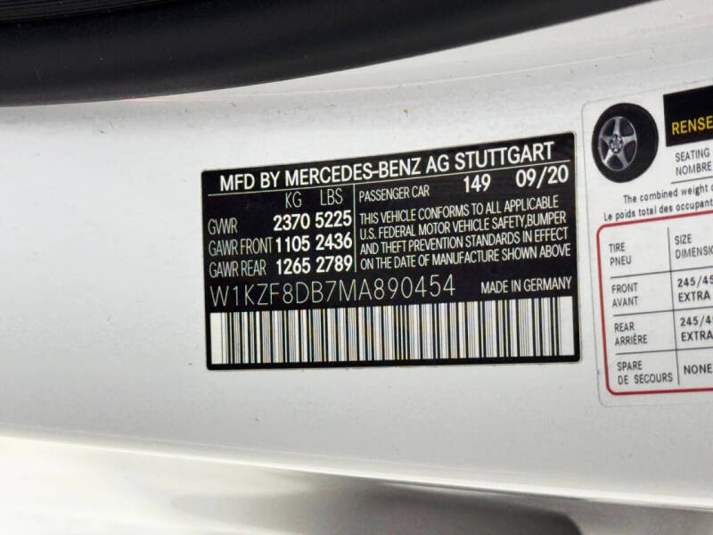 2021 Mercedes-Benz E-Class E 350