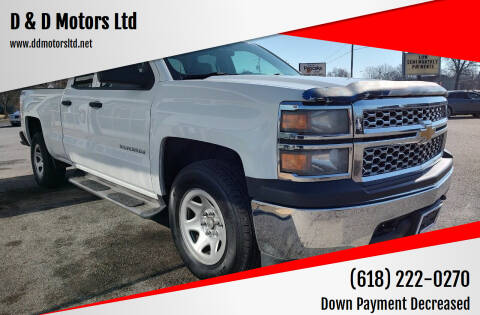 2014 Chevrolet Silverado 1500 for sale at D & D Motors Ltd in Belleville IL