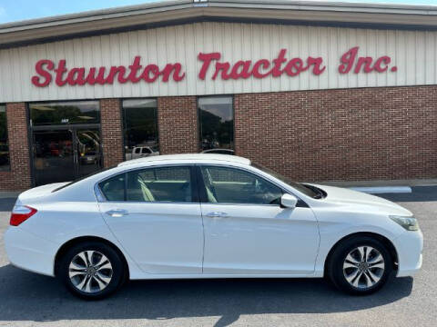 2015 Honda Accord for sale at STAUNTON TRACTOR INC in Staunton VA