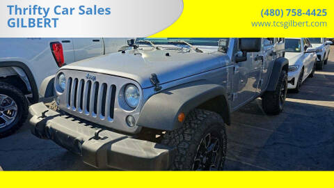 2015 Jeep Wrangler Unlimited for sale at Thrifty Car Sales GILBERT in Tempe AZ