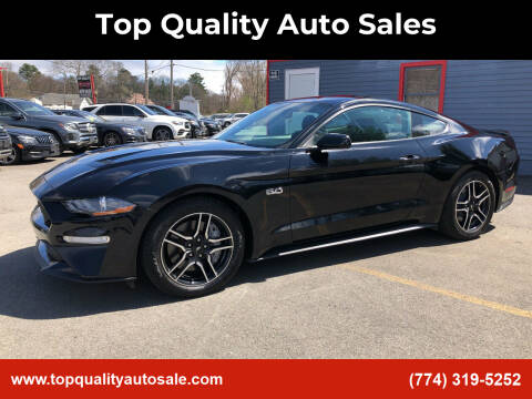 2018 Ford Mustang for sale at Top Quality Auto Sales in Westport MA
