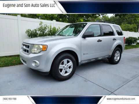 2009 Ford Escape Hybrid for sale at Eugene And Son Auto Sales LLC in Jacksonville FL