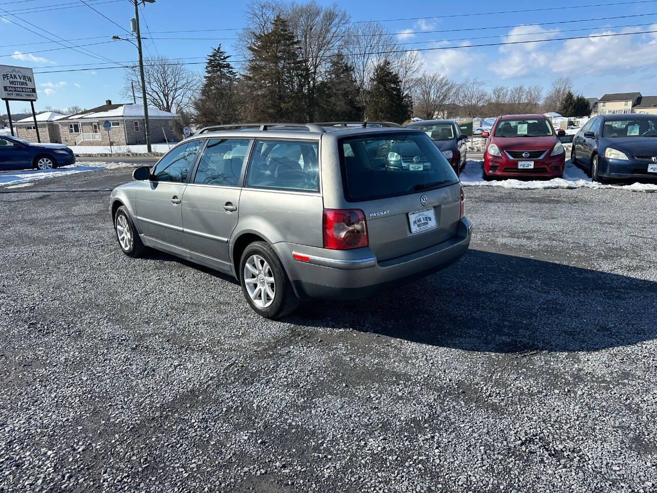 2004 Volkswagen Passat for sale at PEAK VIEW MOTORS in Mount Crawford, VA