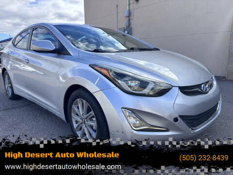 2015 Hyundai Elantra SE