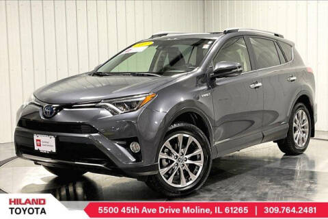 2017 Toyota RAV4 Hybrid for sale at HILAND TOYOTA in Moline IL