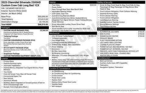 2025 Chevrolet Silverado 2500HD