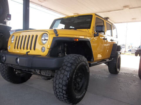 2015 Jeep Wrangler Unlimited for sale at Broken Arrow Motor Co in Broken Arrow OK