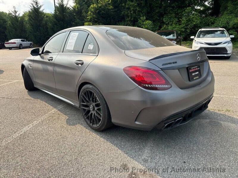 2019 Mercedes-Benz C-Class AMG C 63 S