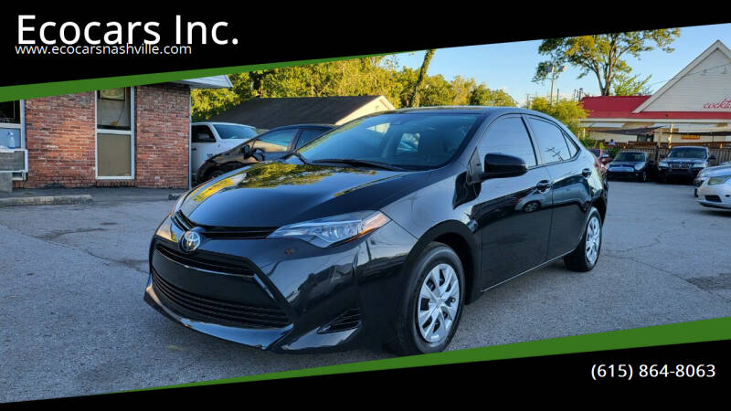 2017 Toyota Corolla for sale at Ecocars Inc. in Nashville TN