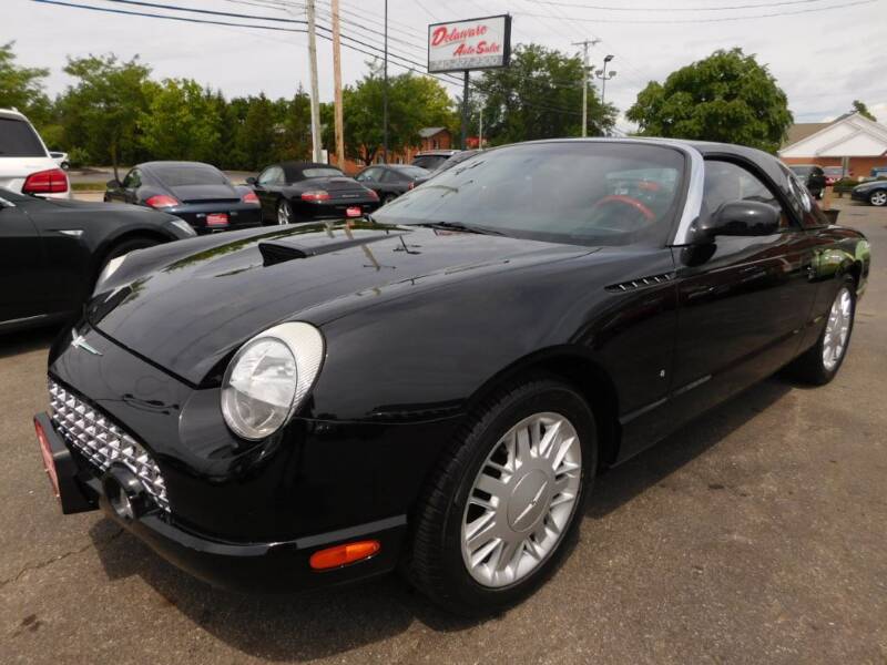 2003 Ford Thunderbird for sale at Delaware Auto Sales in Delaware OH