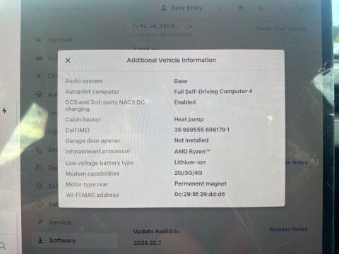 2025 Tesla Model 3 Long Range