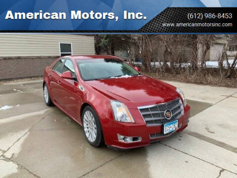 2010 Cadillac CTS for sale at American Motors, Inc. in Farmington MN