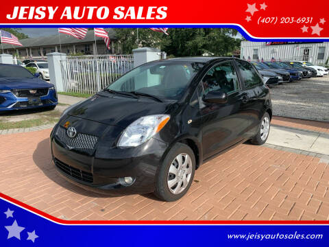 2007 Toyota Yaris for sale at JEISY AUTO SALES in Orlando FL