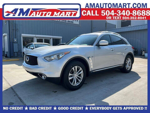 2017 Infiniti QX70 for sale at AM Auto Mart Marrero LLC in Marrero LA