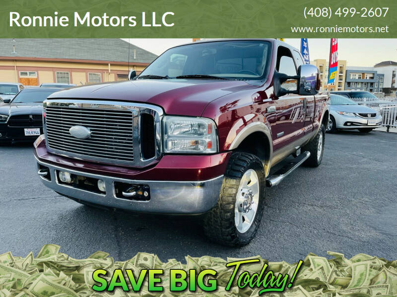 2006 Ford F-250 Super Duty for sale at Ronnie Motors LLC in San Jose CA