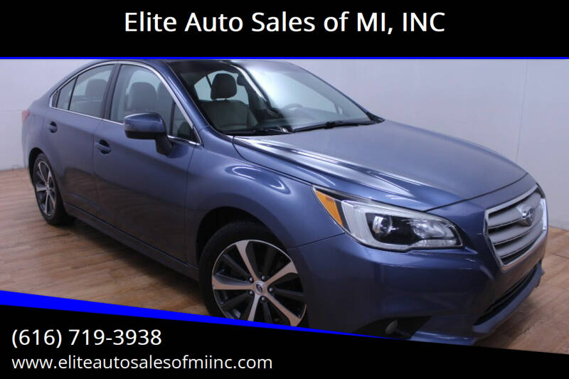 2015 Subaru Legacy for sale at Elite Auto Sales of MI, INC in Grand Rapids MI