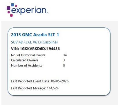2013 GMC Acadia SLT-1