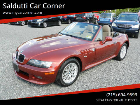 2001 BMW Z3 for sale at Saldutti Car Corner in Gilbertsville PA