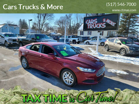 2016 Ford Fusion for sale at Cars Trucks & More in Howell MI