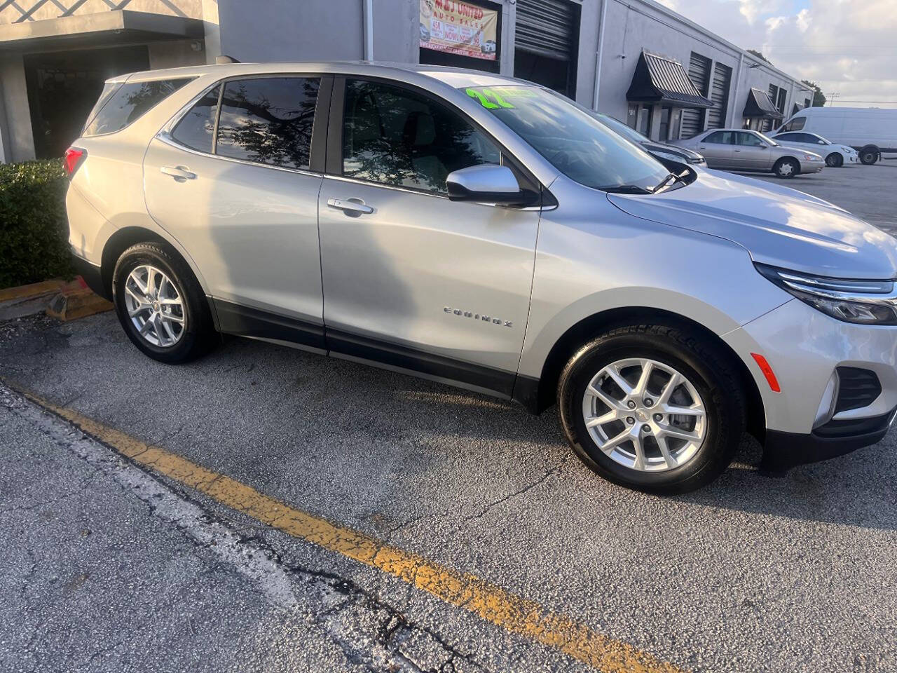 2022 Chevrolet Equinox for sale at M & J UNITED AUTO SALES in LAUDERDALE LAKES, FL