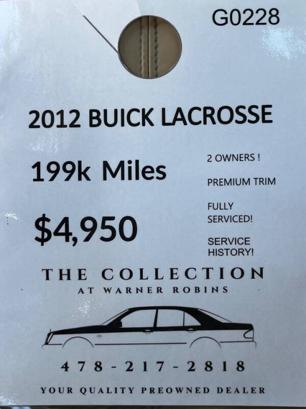 2012 Buick LaCrosse Premium 1