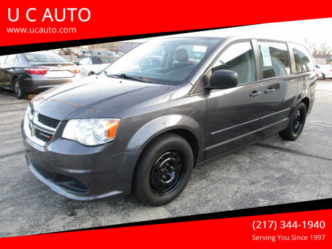 2015 Dodge Grand Caravan for sale at U C AUTO in Urbana IL