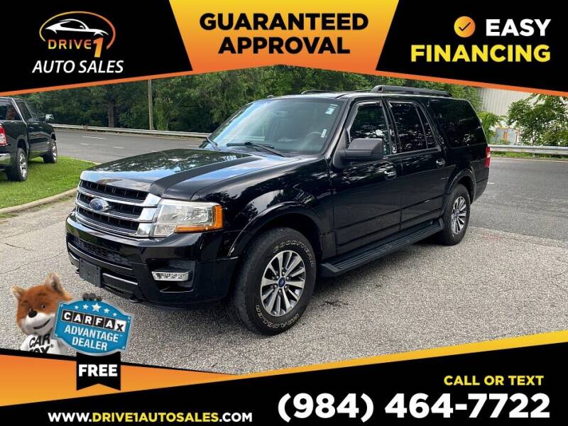 2016 Ford Expedition EL for sale at Drive 1 Auto Sales in Wake Forest NC