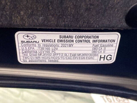 2021 Subaru WRX Premium