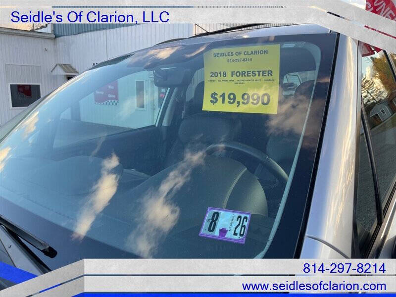 2018 Subaru Forester 2.5i Limited