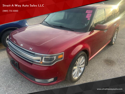 2018 Ford Flex for sale at Strait-A-Way Auto Sales LLC in Gaylord MI