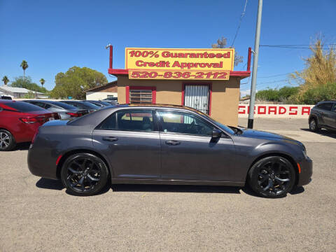 2022 Chrysler 300 for sale at CROSSROADS AUTO CENTER in Casa Grande AZ