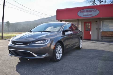 2016 Chrysler 200 for sale at B&D Motor Company in Bellefonte PA