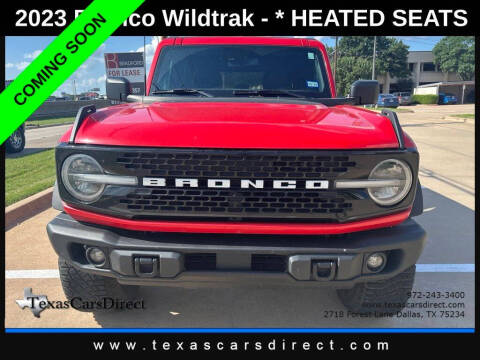 2023 Ford Bronco Wildtrak Advanced
