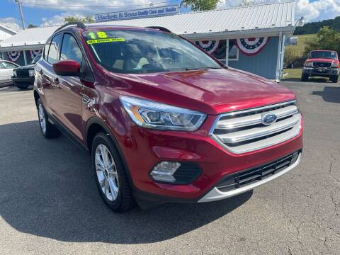 2018 Ford Escape for sale at HACKETT & SONS LLC in Nelson PA