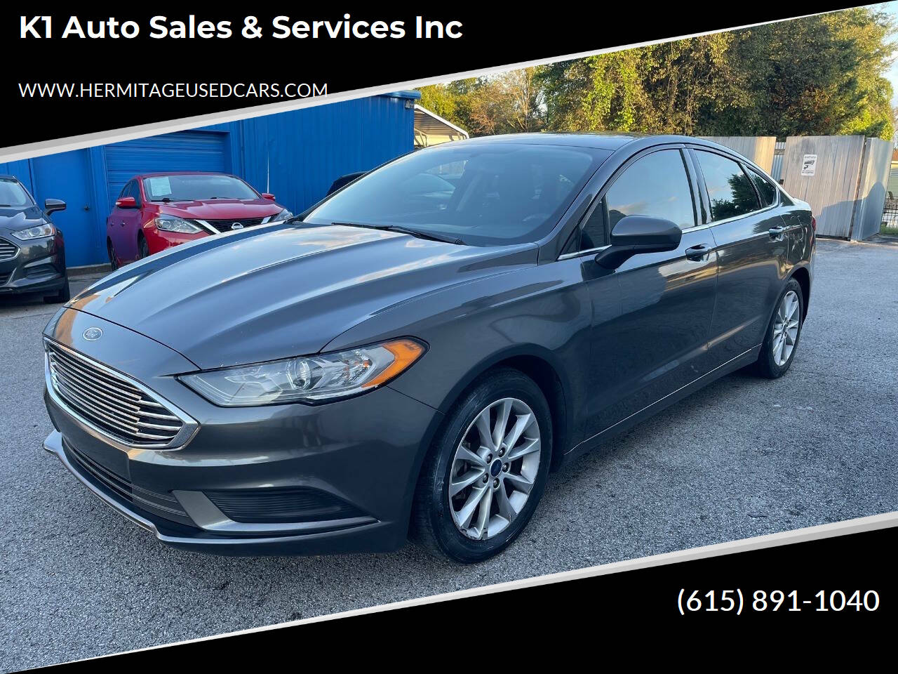 2017 Ford Fusion For Sale In Shelbyville, TN