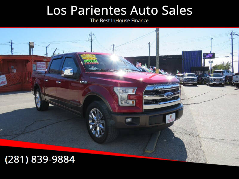 2015 Ford F-150 for sale at Los Parientes Auto Sales in Houston TX